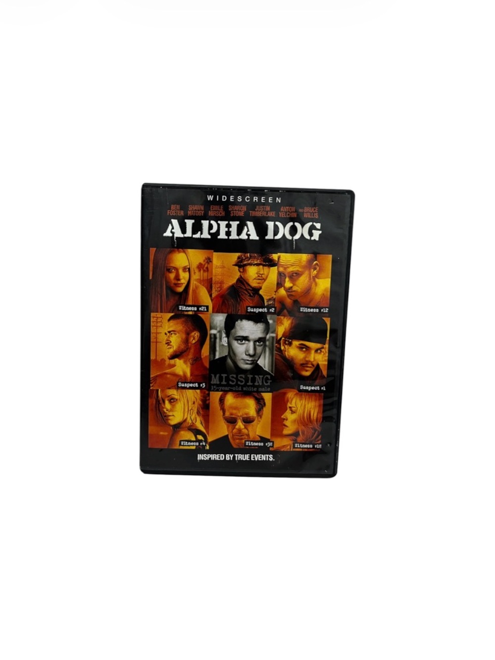 Alpha Dog (DVD, 2007, Widescreen) Justin Timberlake Bruce Willis